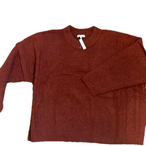 Madewell Warm Brown Crew Neck Sweater